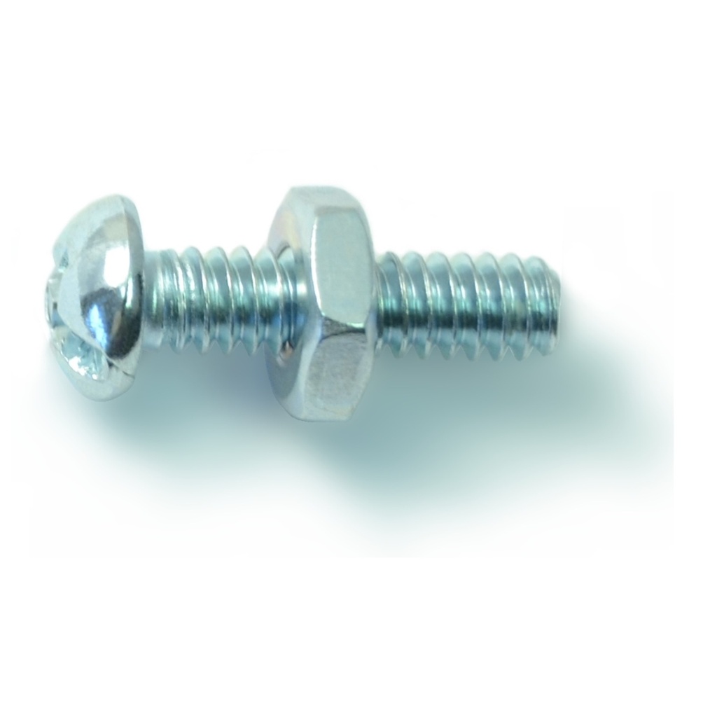10-24 x 3/4Combo Rd Mach Zn