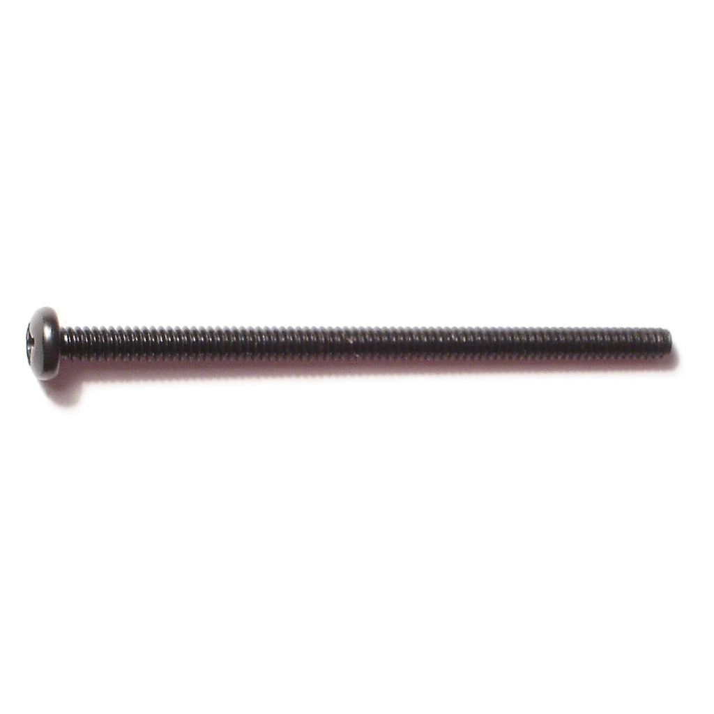 6-32 x 2-1/2 Ph Pan MS Black