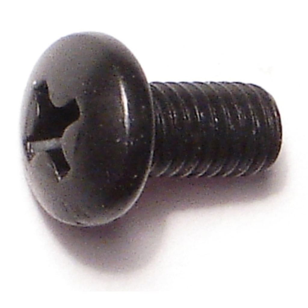 10-32 x 3/8 Ph Pan MS Black