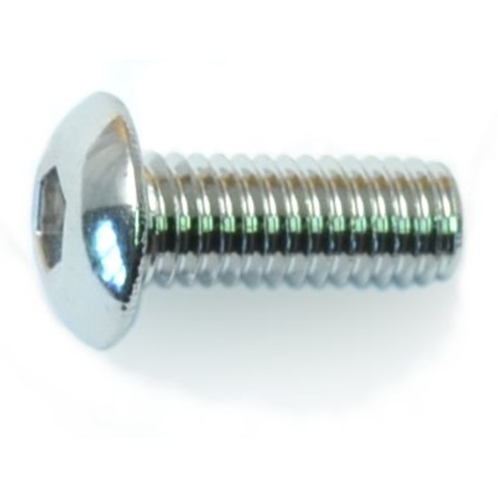 10-32 x 1/2 Button Sckt PlSS