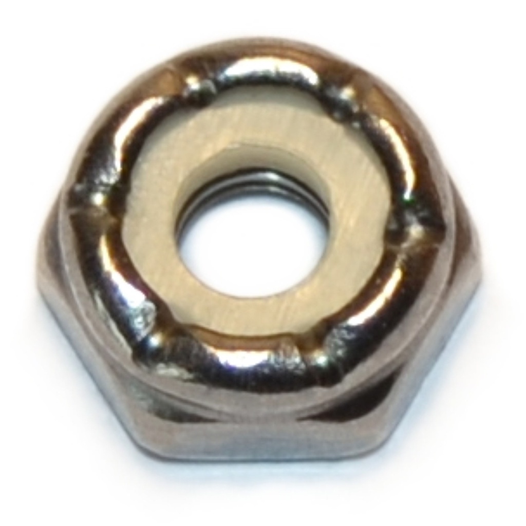 8-32 Thin Lock Nut SS