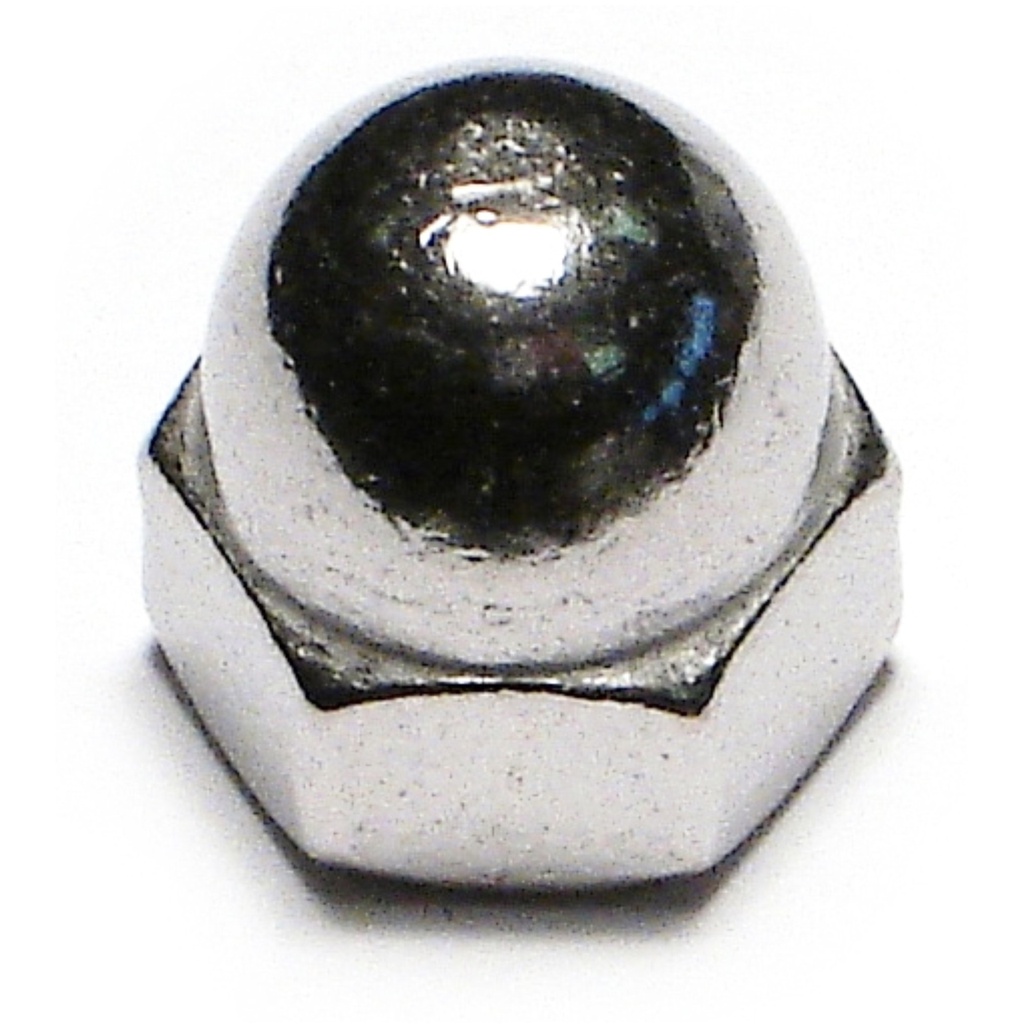 1/4-28 Acorn Cap Nut SS