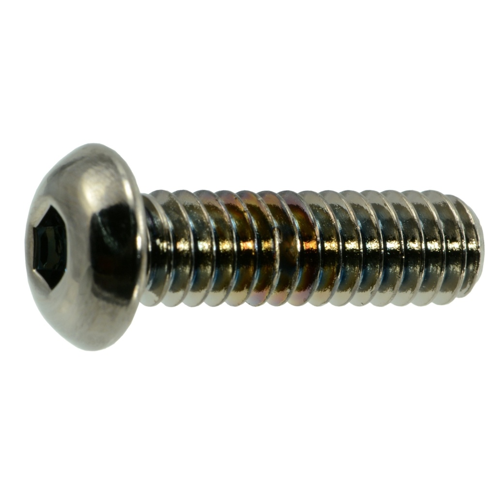 1/4-20 x 7/8 Button Sckt BChr