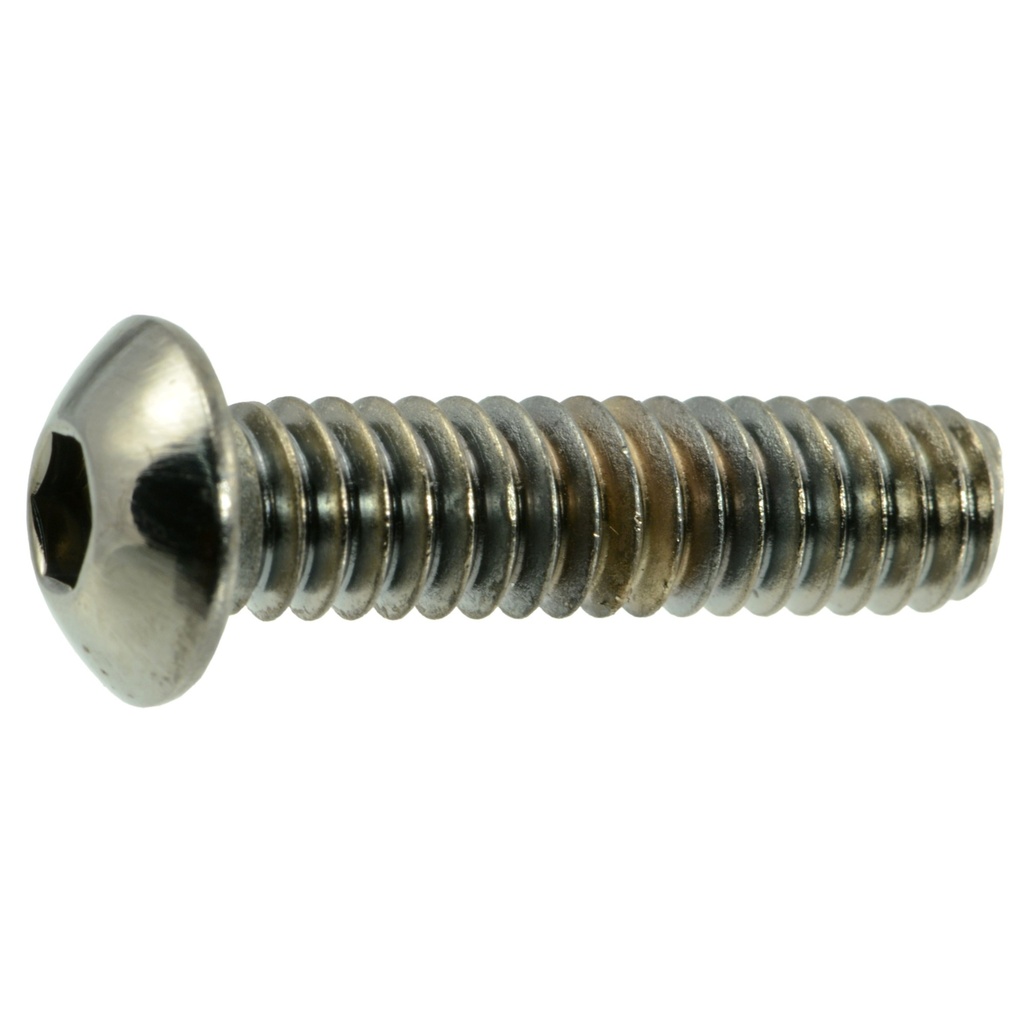 1/4-20 x 1 Button Sckt BChr