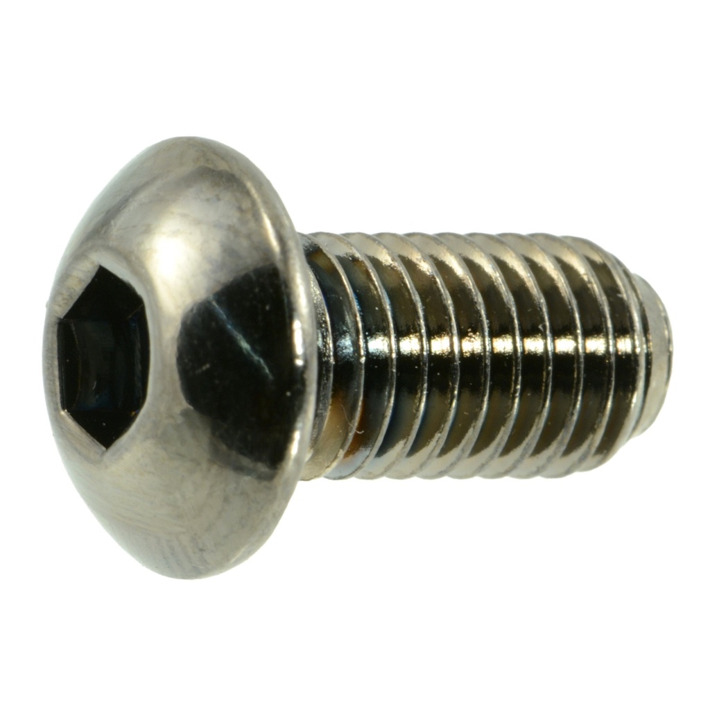 1/4-28 x 1/2 Button Sckt BChr
