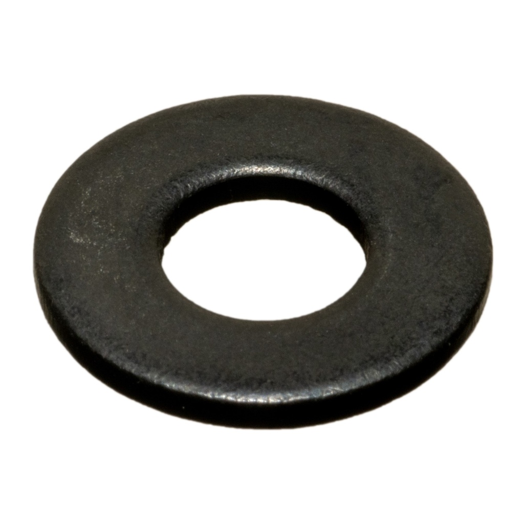 1/4 Flat Washr Black