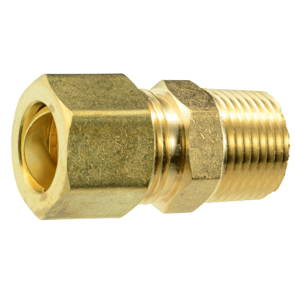[MF34486] 1/2OD x 3/8MIP Cmprs Ppe Con Br