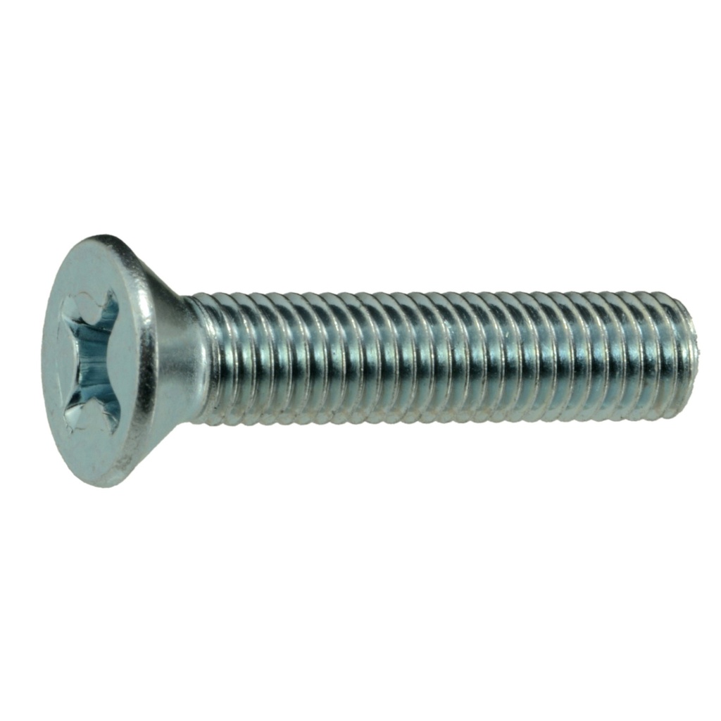 1/4-28 x 1-1/4 Ph Flat Mach Zn