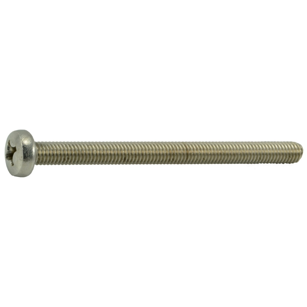 6mm-1.0 x 80mm Ph Pan Mach SS