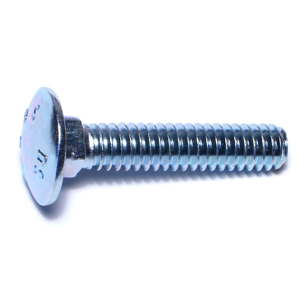 1/4-20 x 1-1/4 Carriage Bolt Zn