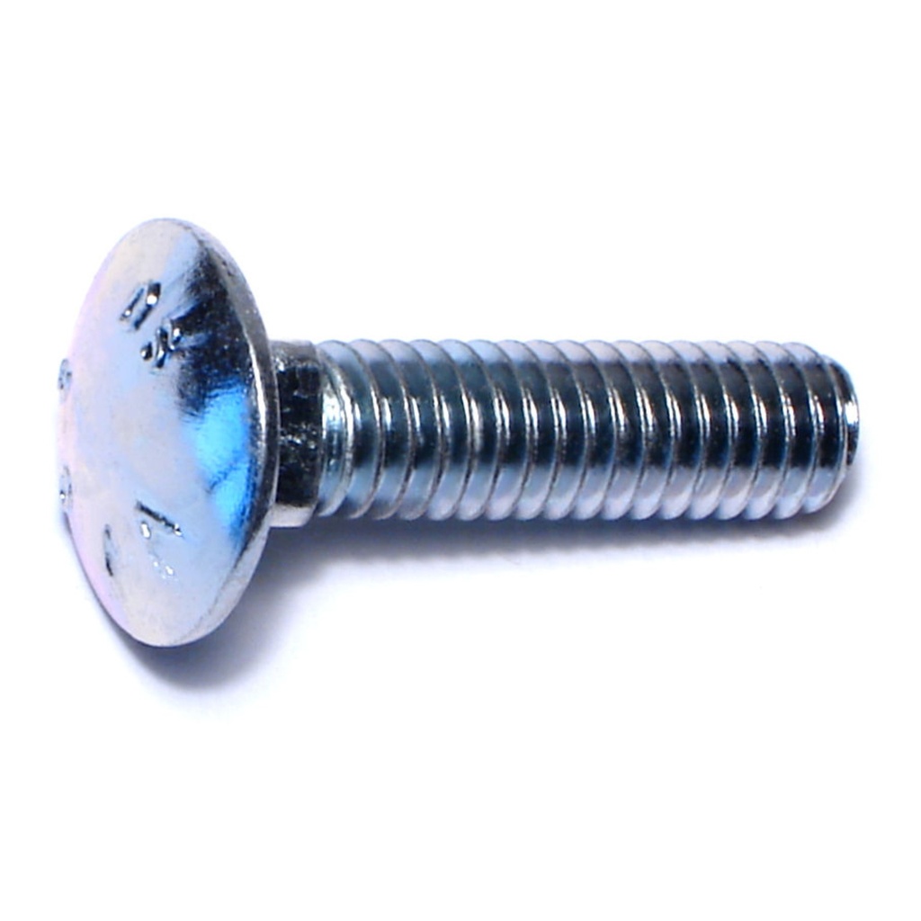 5/16-18 x1-1/4 Carriage Bolt Zn