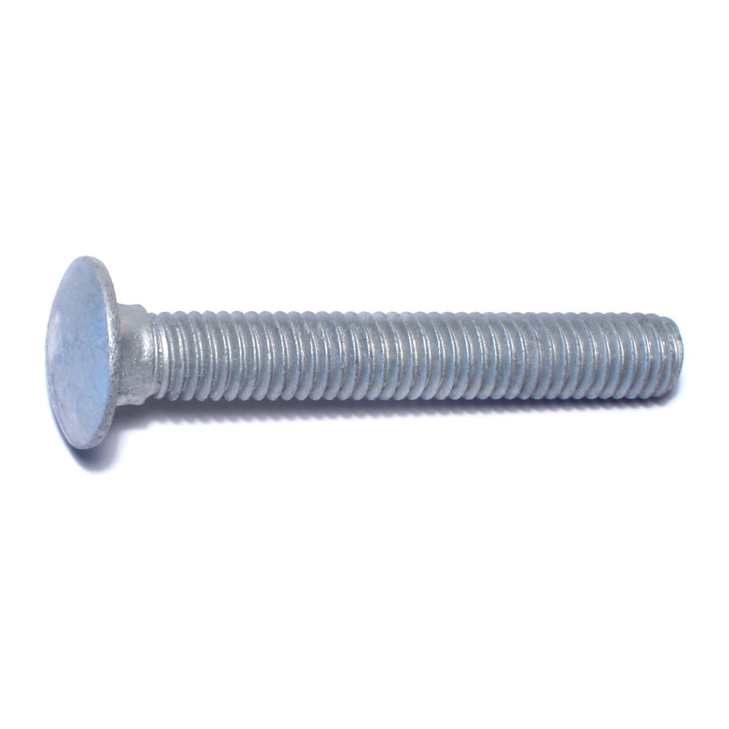 3/8-16 x 2-1/2 Carriage Blt HDG