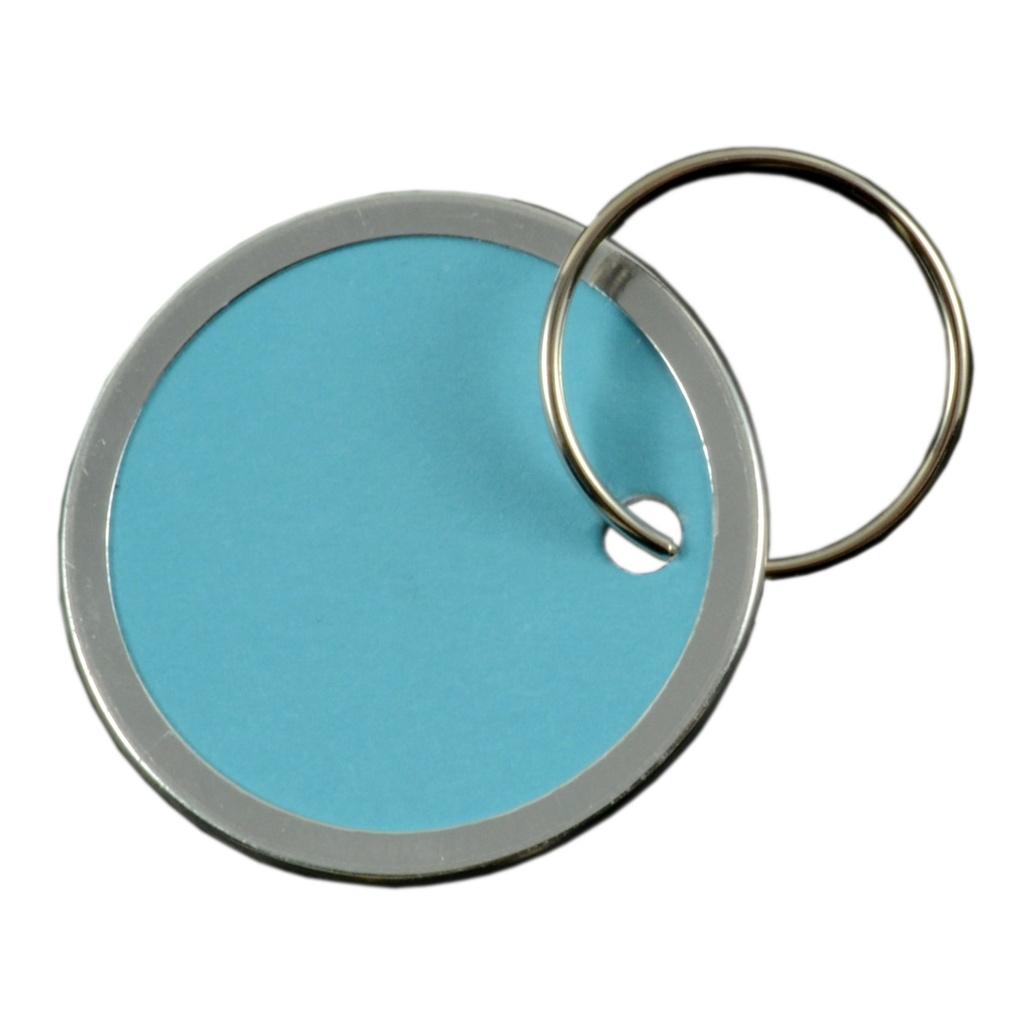 [MF35621] 1-1/4 Blue Tag w/Ring