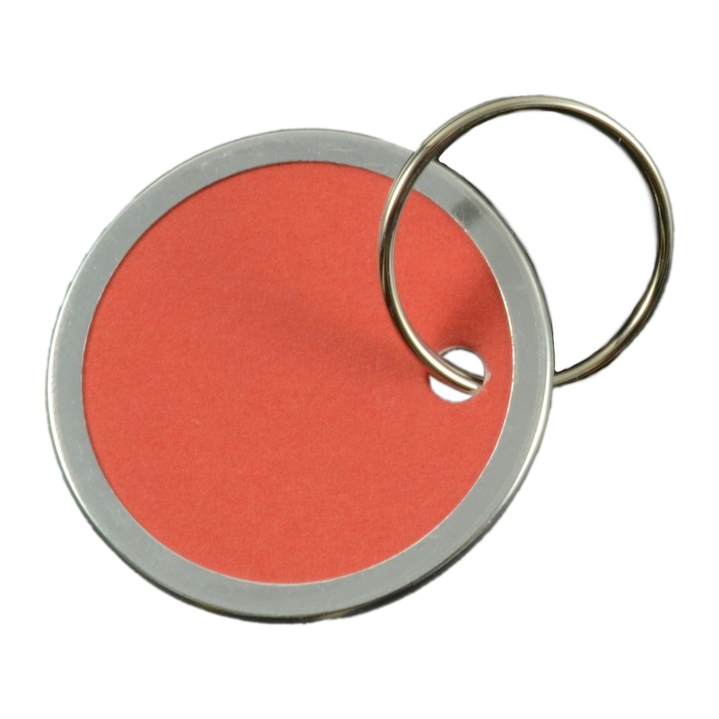 [MF35624] 1-1/4 Red Tag w/Ring