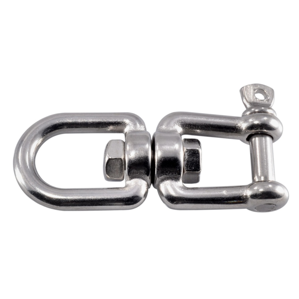 1/4 x 2-5/8 EyeJaw Swivel SS