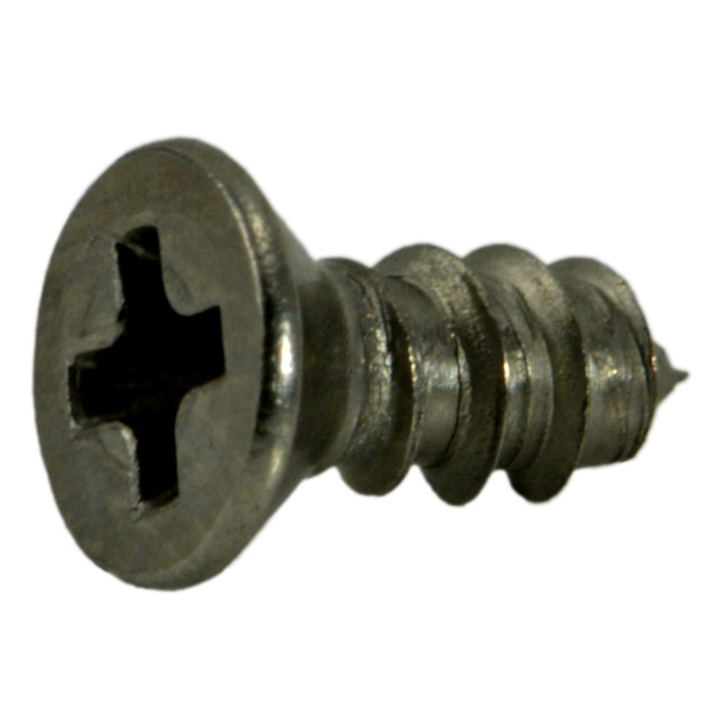 4 x 1/4 Ph Flat SMS SS