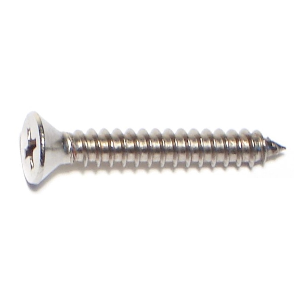 10 x 1-1/4 Ph Flat SMS SS