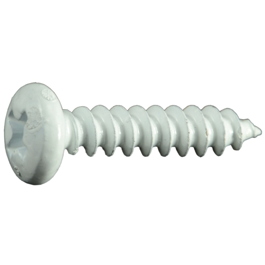 8 x 3/4 Ph Pn SMS White