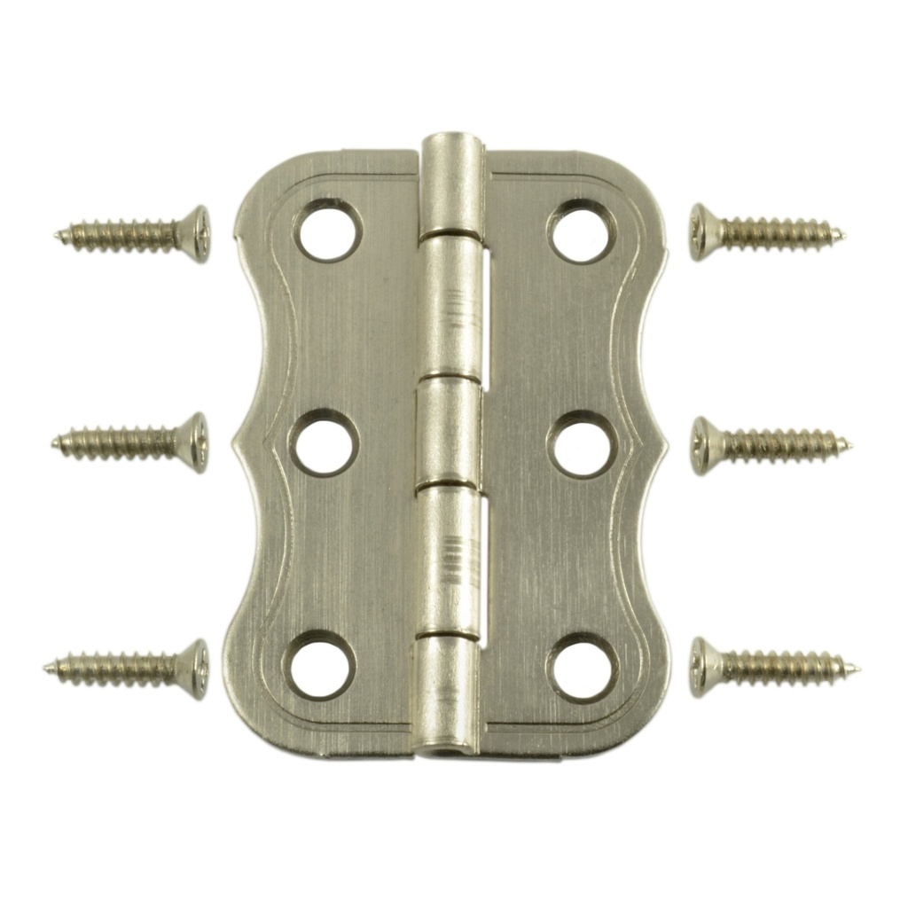 2 x 1-3/8 Sm Box Hinge NiP