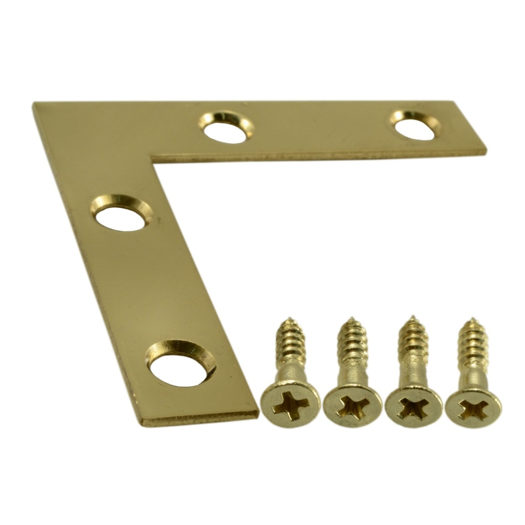 3/8 x 2 Corner Plate SB
