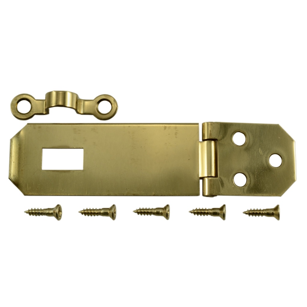 1 x 3 Hasp Solid Brass