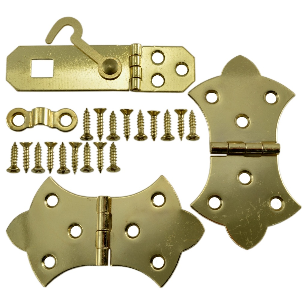 1-3/4 x 3-1/16 Hinge & Hasp Kit