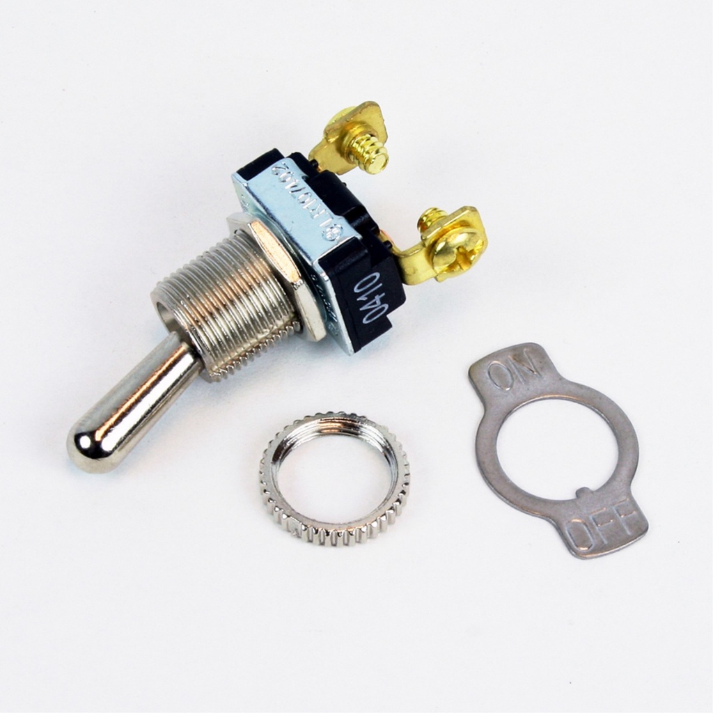 SWITCH TOGGLE SPST ON/OFF 2 SCR