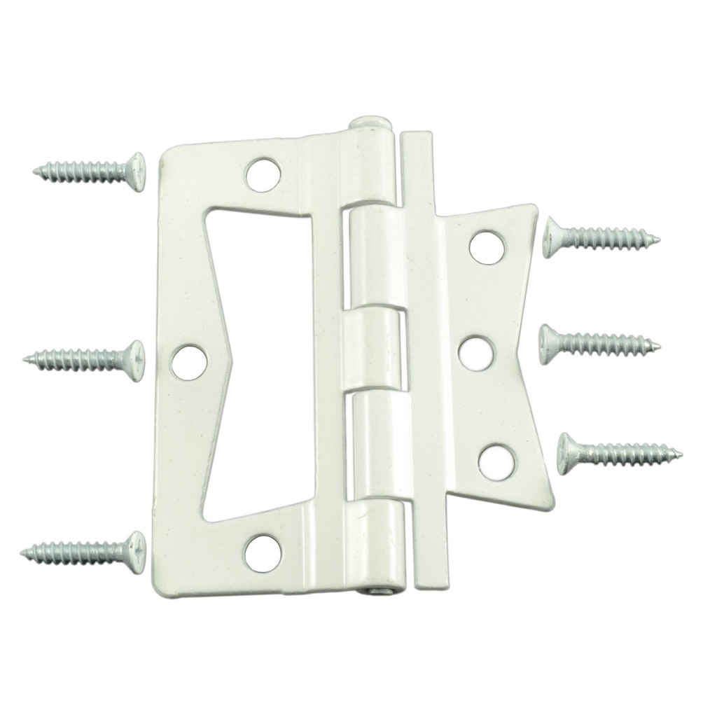 3" NonMort Hinge Wh