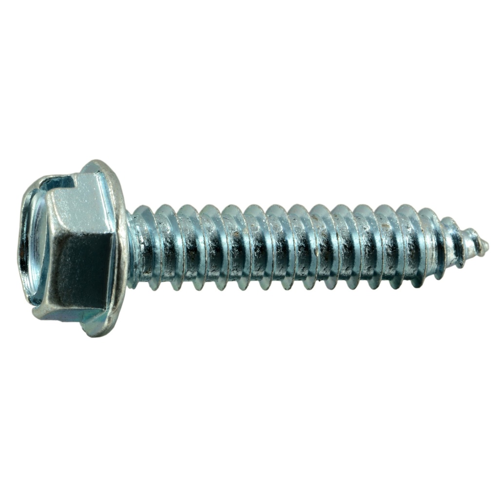 5/16 x 1-1/2 Sl Hex SMS Zn