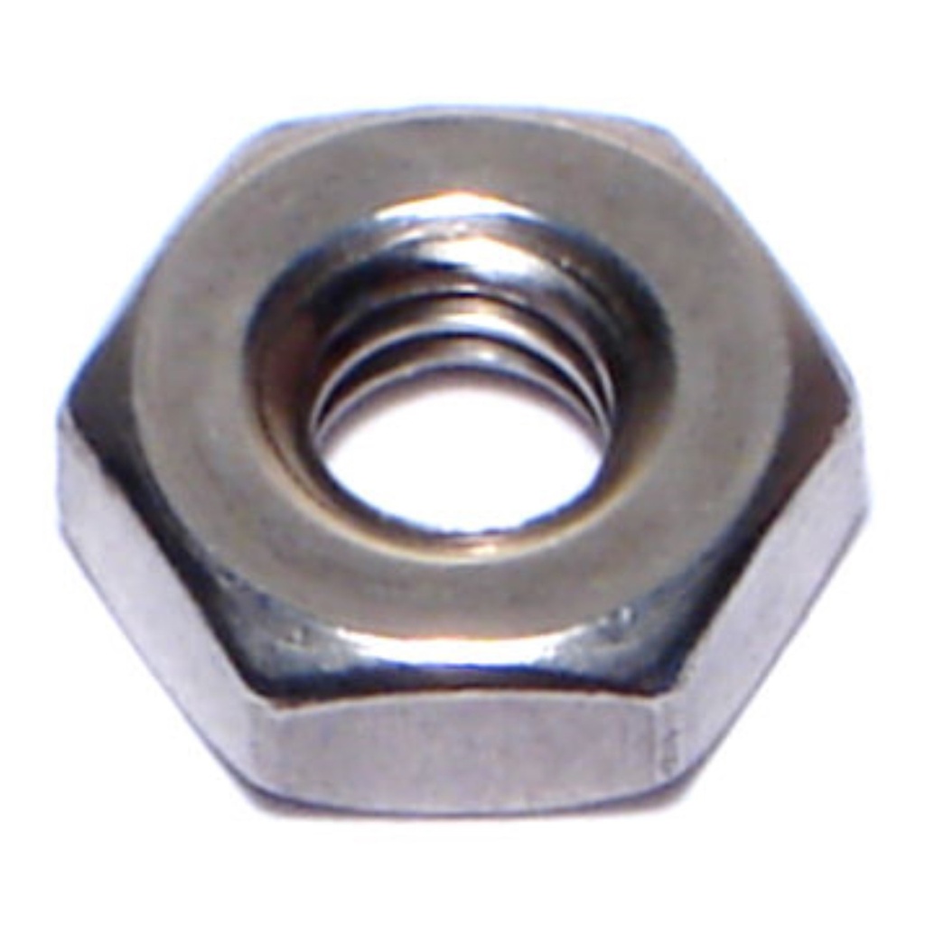 12-24 Hex Mach Nut SS