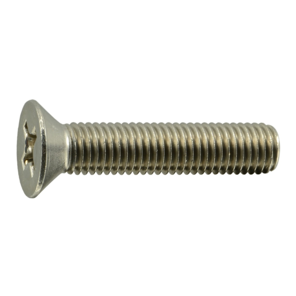 1/4-28 x 1-1/4 Ph Fl Mach Sc SS