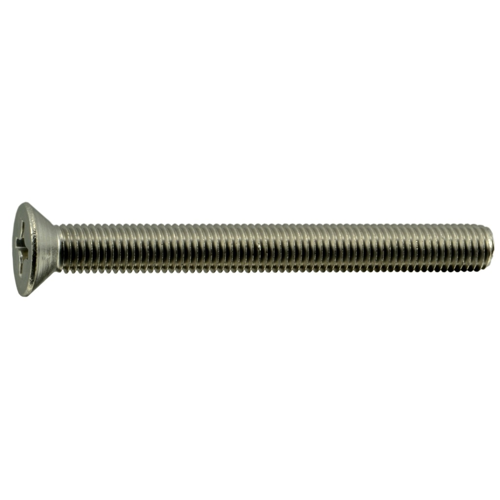 1/4-28 x 2-1/2 Ph Fl Mach Sc SS