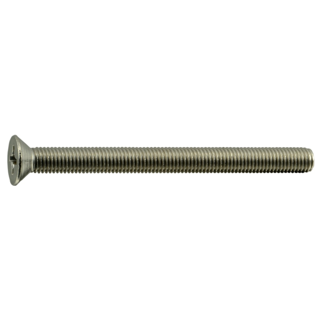 1/4-28 x 3 Ph Fl Mach Sc SS