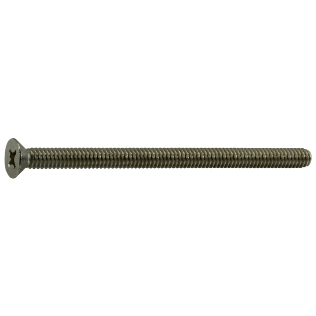 1/4-20 x 4 Ph Fl Mach Sc SS