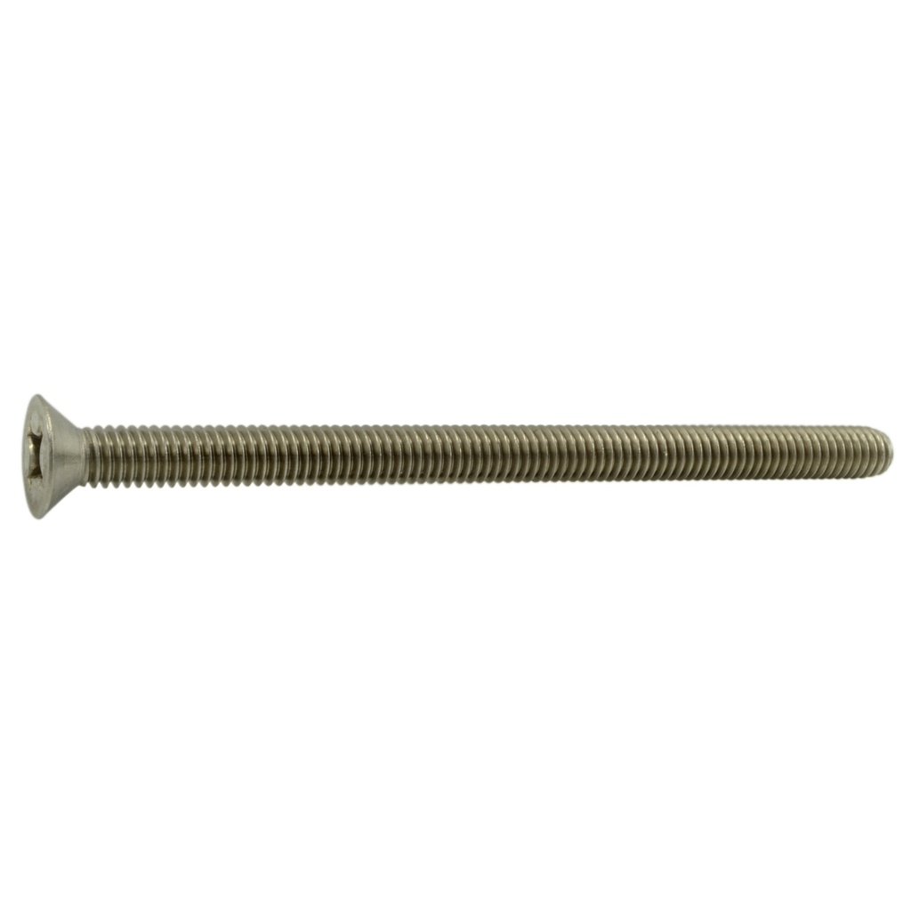 5/16-18 x 5 Ph Fl Mach Sc SS