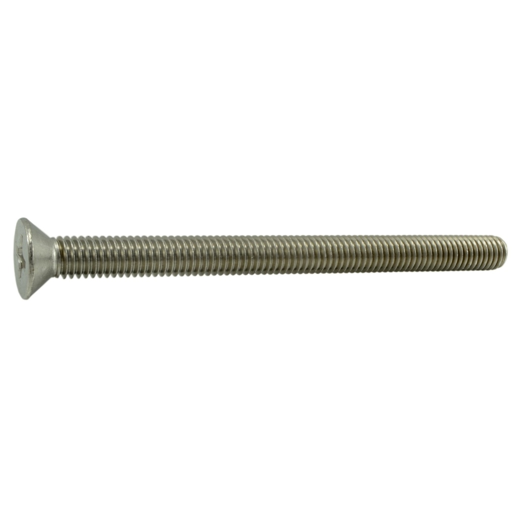 3/8-16 x 5 Ph Fl Mach Sc SS