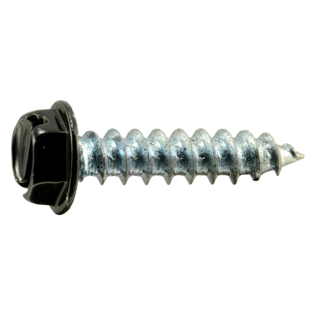 8 x 3/4 Hx Wh SMS Blk Zn