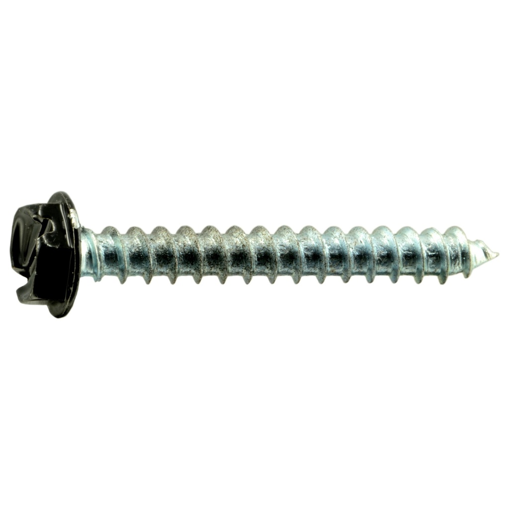 10 x 1-1/2 Hx Wh SMS Blk Zn