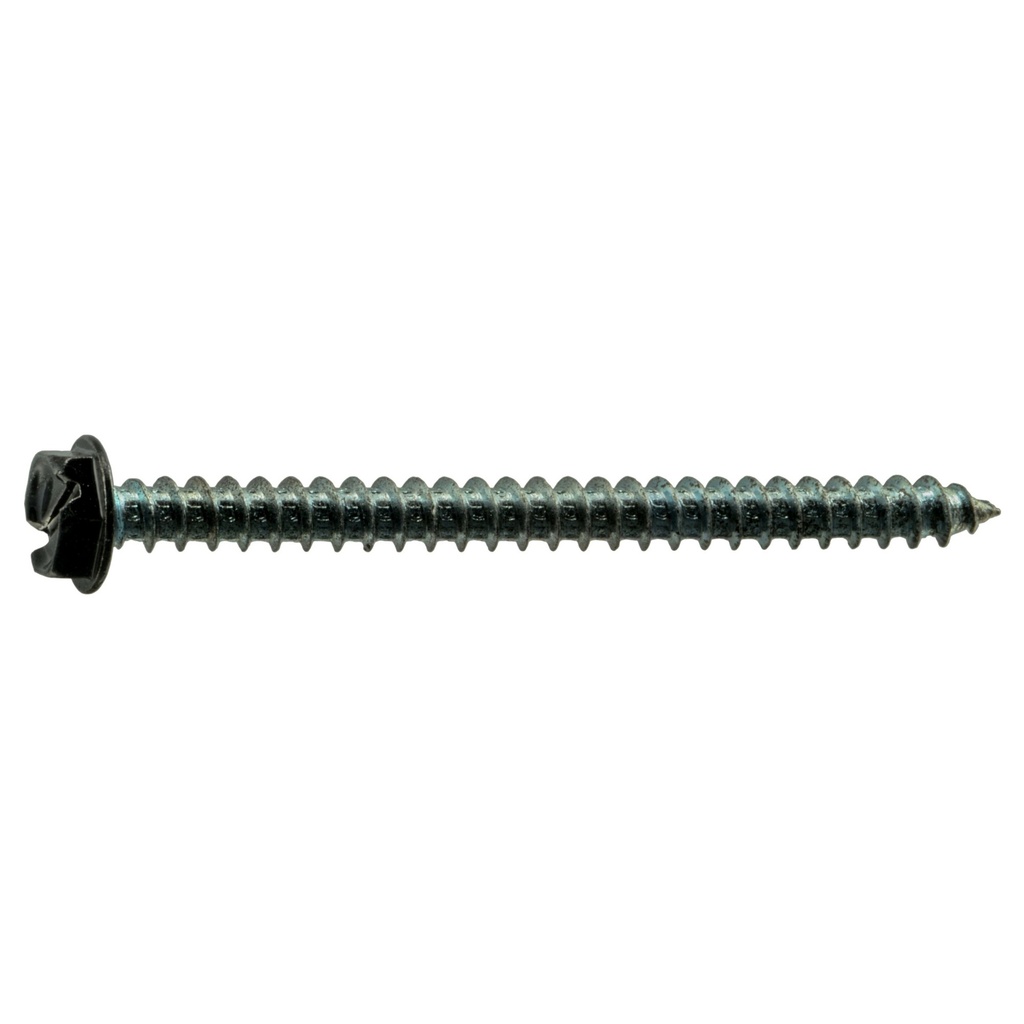 10 x 2-1/2 Hx Wh SMS Blk Zn