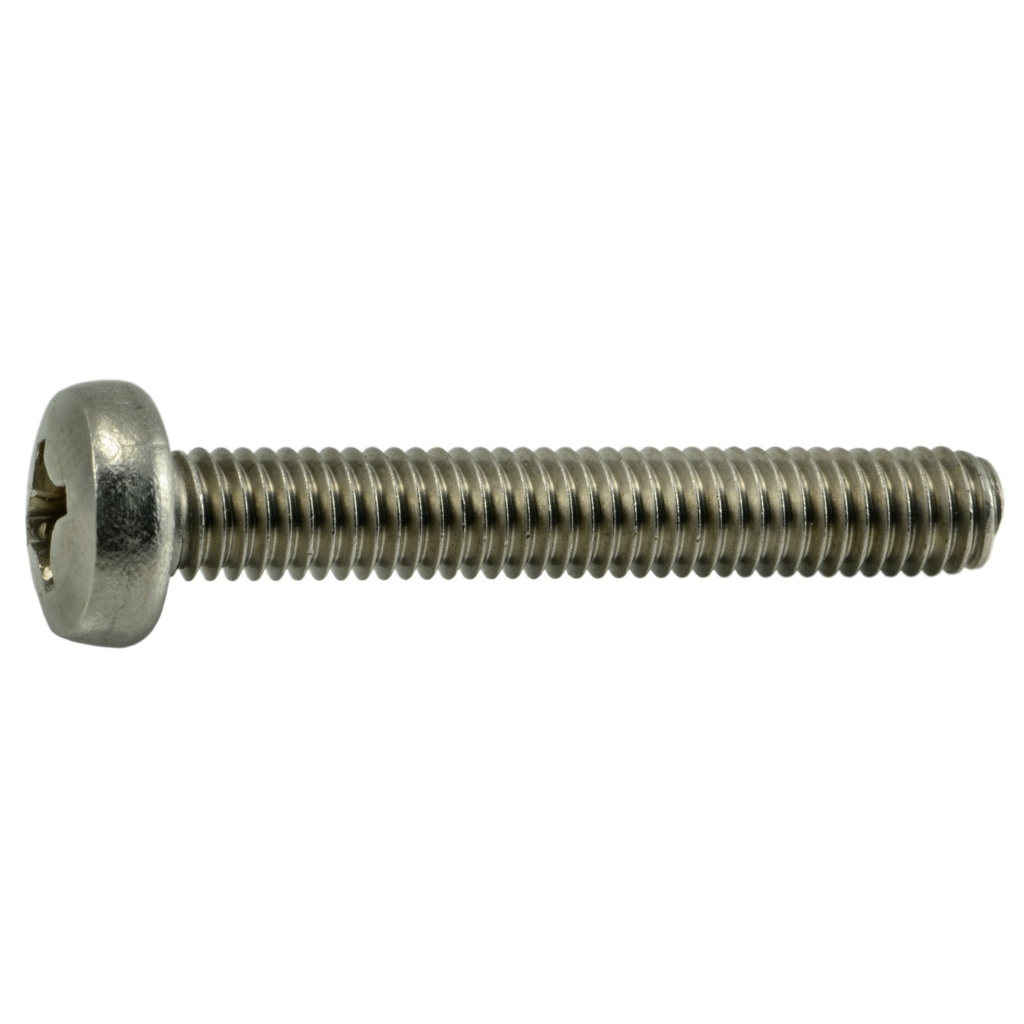 6mm-1.0 x 40mm Ph Pn Mach Sc SS