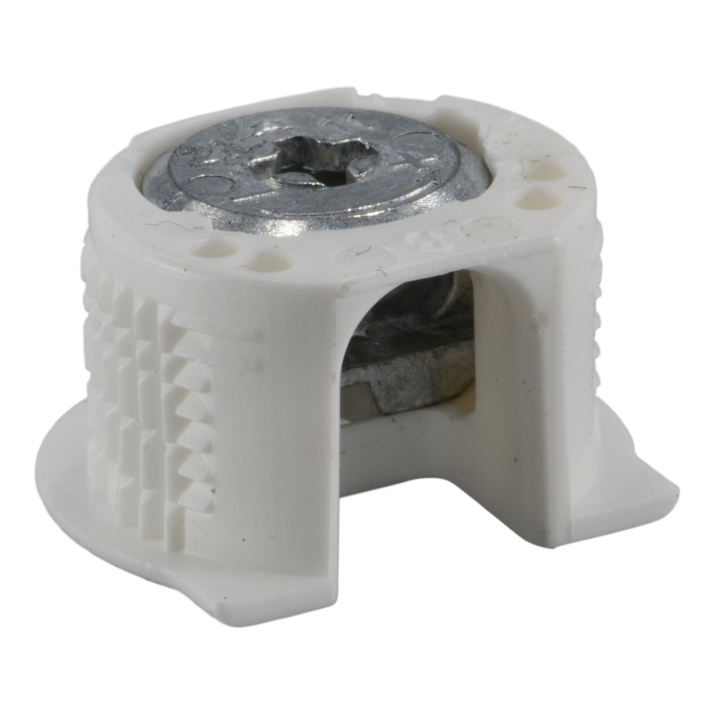 For 5/8 Wood FlngFit Cam Wht