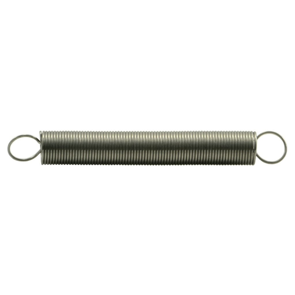 [MF38805] 1/4 x 2 x .020 Exten Spring SS