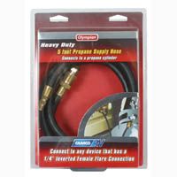 [08401242] Durable 5' Lp Gas Supply Hose for Reliable Outdoor Cooking.