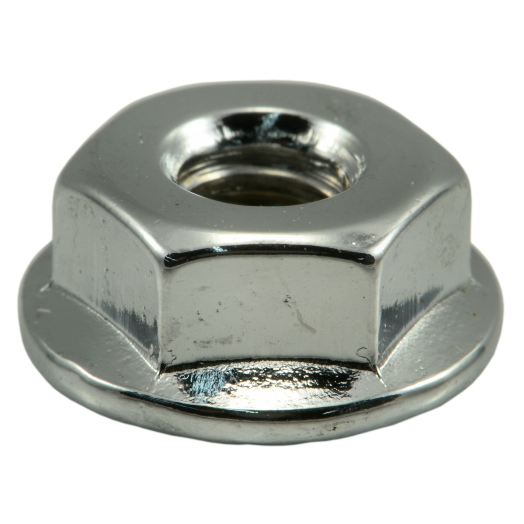 10-24 Flange Nut Chrm