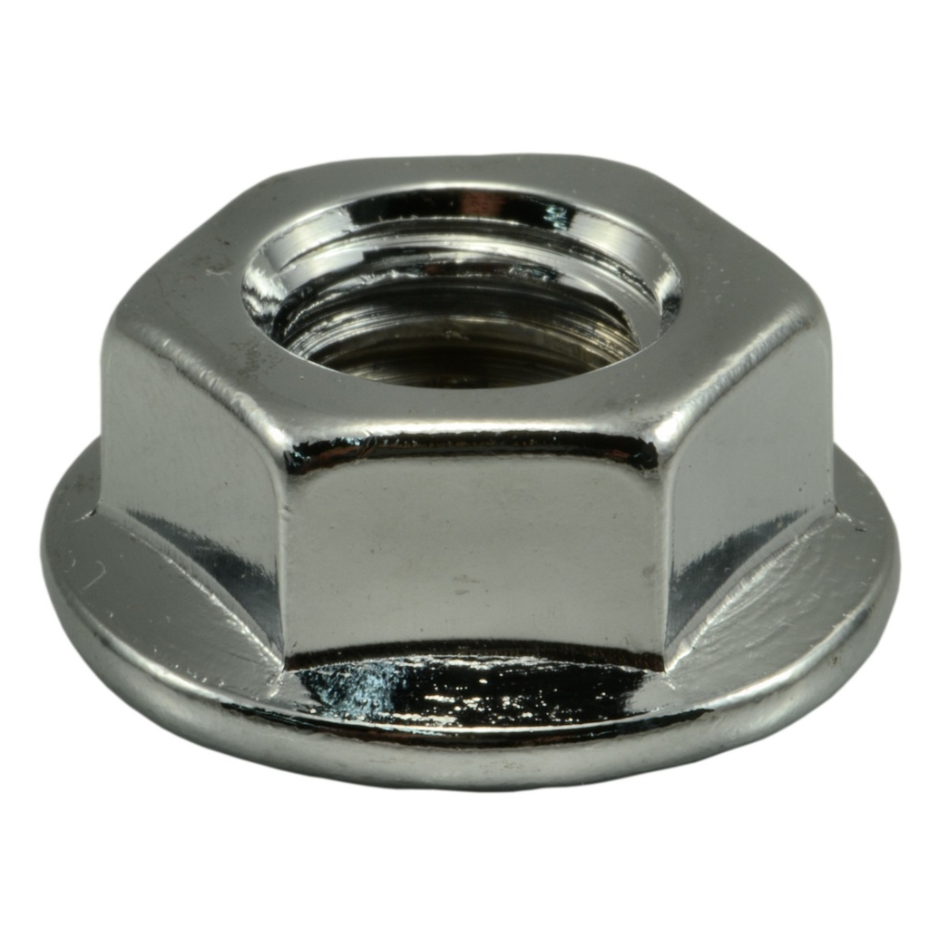 7/16-14 Flange Nut Chrm