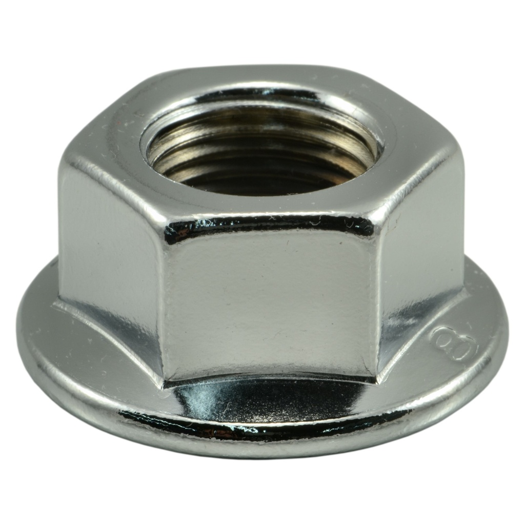 16mm-1.5 Flange Nut Chrm