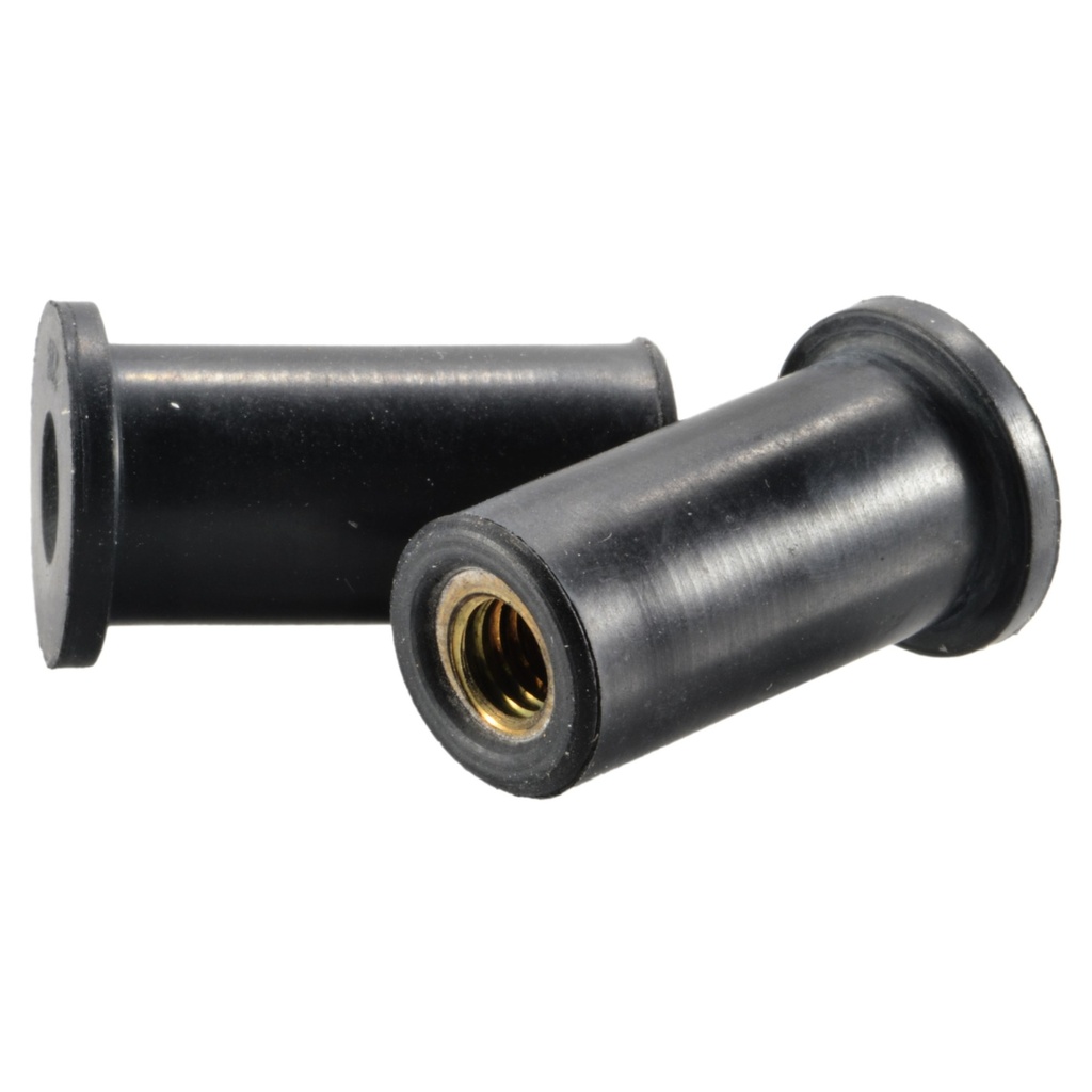 6mm-1.0 x 26mm Well Nut