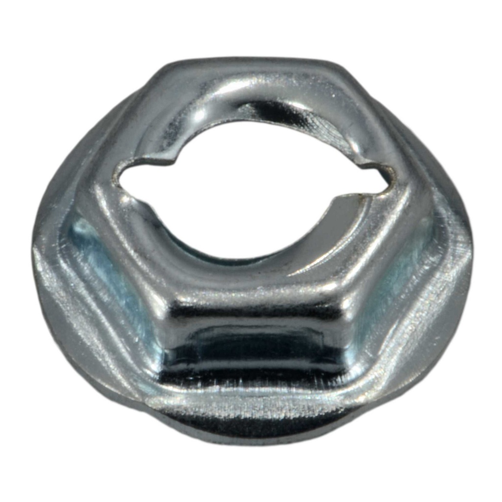 1/4 x 19/32 Hex Fl TC Nut Zn
