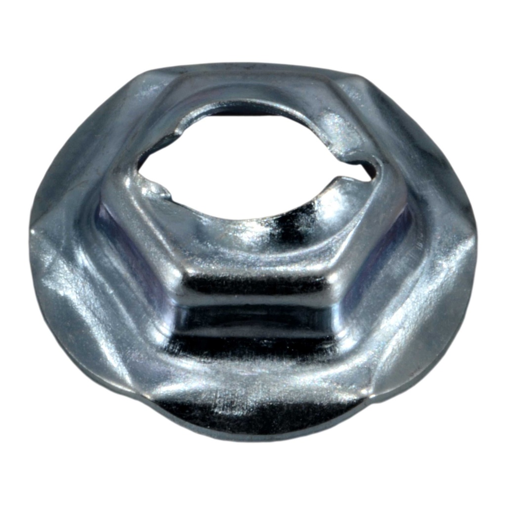 6.3mm x 18mm Hex Fl TC Nut Zn