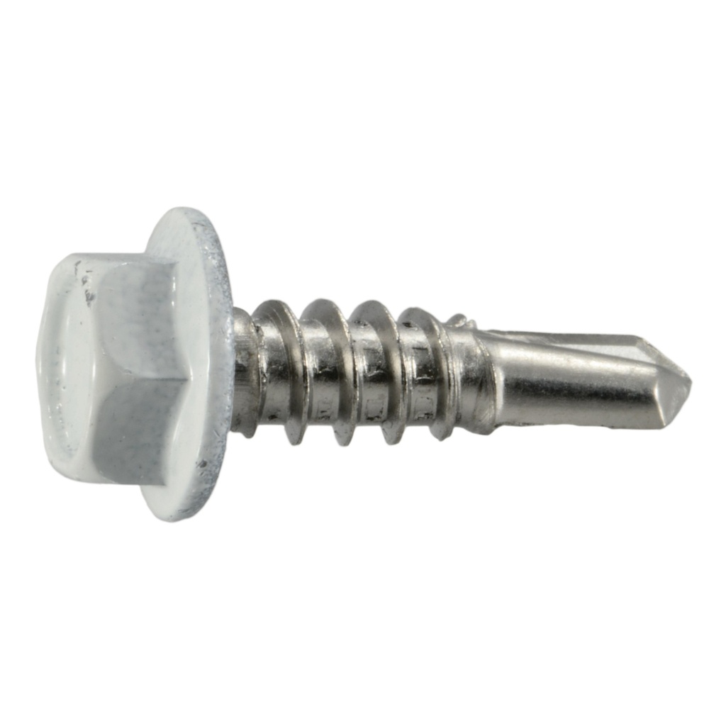 12 x 3/4 Hex SDS White SS